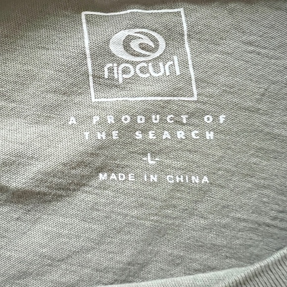 Rip Curl Scenic Waves Oversized Crop Long Sleeve Tee L - Picture 9 of 13